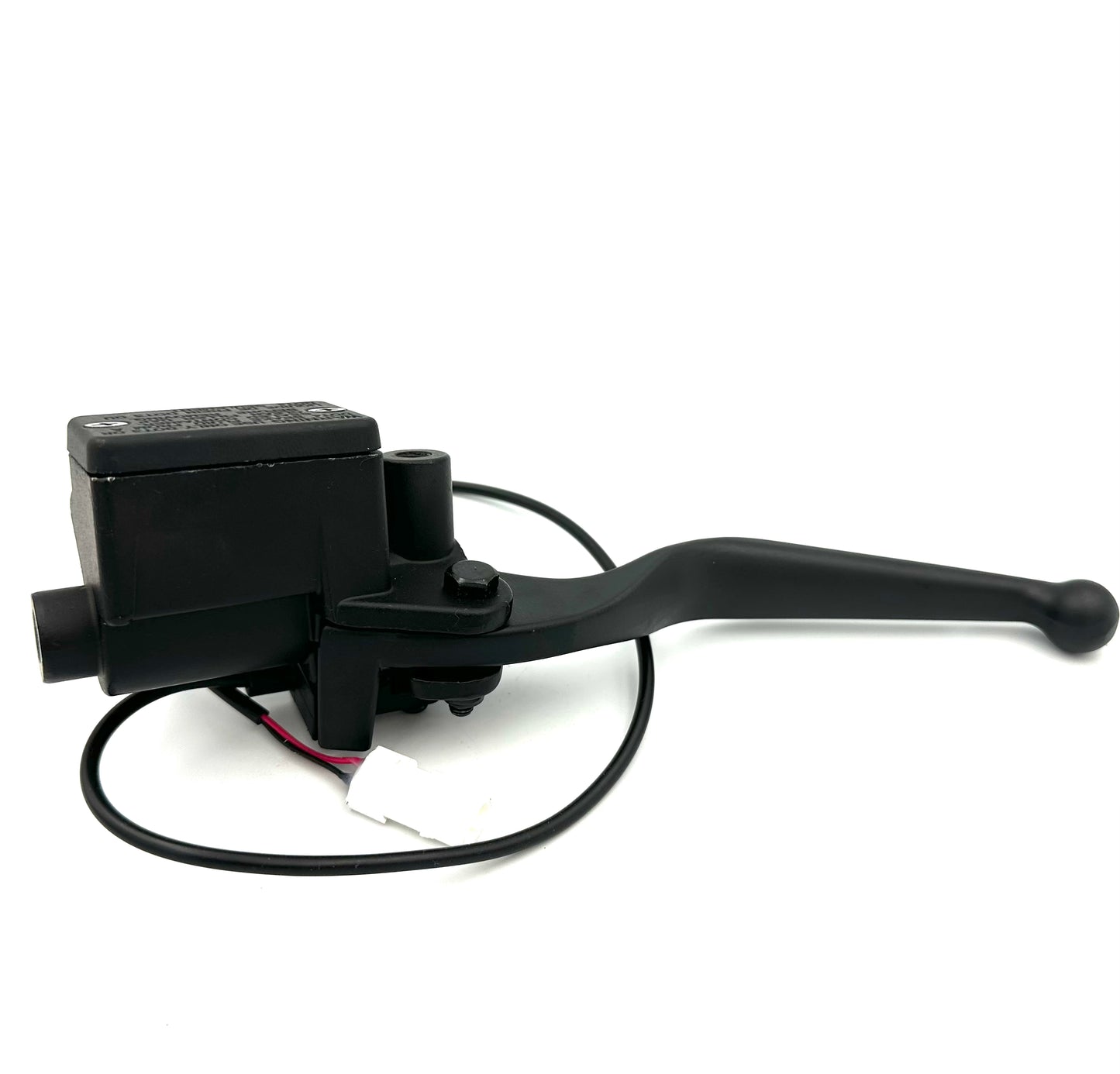 Brake control right with brake fluid reservoir
