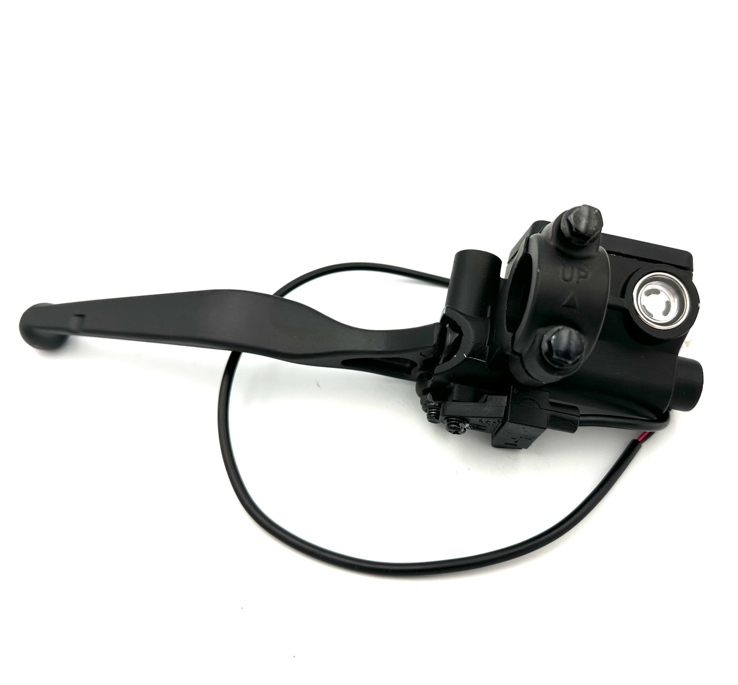 Brake control right with brake fluid reservoir