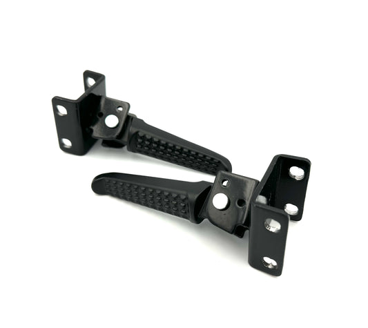 Passenger footrest left + right