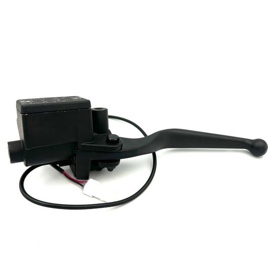 Brake control left with brake fluid reservoir