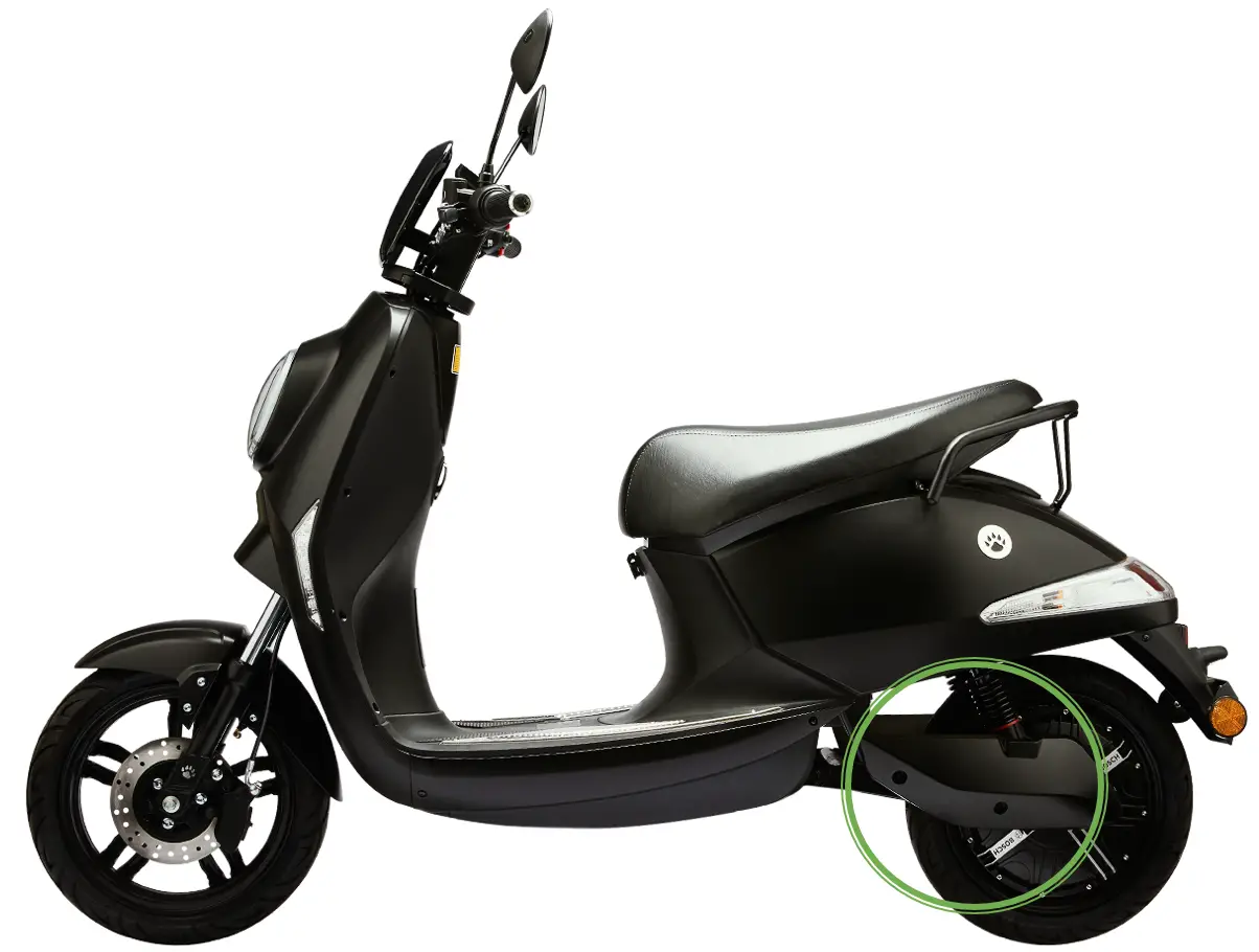 Cover Rear Swing Right | Vässla Scooter (Vässla 2)
